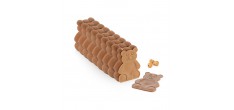 3D siliconen mal pluche boomstam 1100