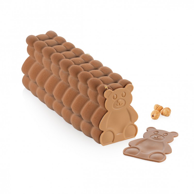 3D siliconen mal pluche boomstam 1100 - Silikomart Professional