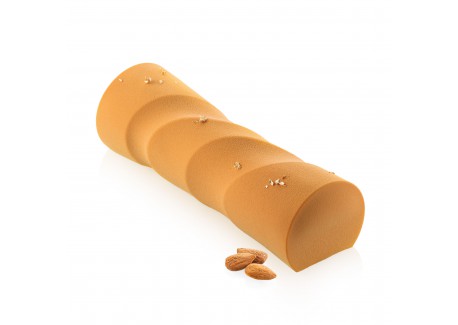 Moule en Silicone 3D Bûche Spin 1000  - Silikomart Professional