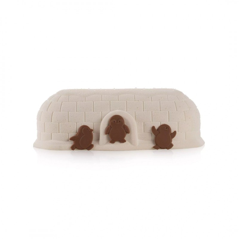 Moule en Silicone 3D Bûche Igloo 1175  - Silikomart Professional