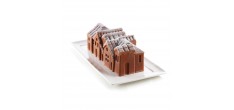 3D siliconen mal Winterdorp Log 750