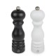 Paris Duo Pepermolen en Zoutmolen Zirlion 20 cm Mat Zwart en Wit -D - Peugeot
