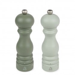 Paris Duo Moulin à Poivre et à Sel Zirlion 20 cm Vert Fougère et Sauge  - Peugeot