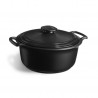 Sublime + Cocotte Ronde en Céramique 5.5 L 26 cm Gris Ardoise 