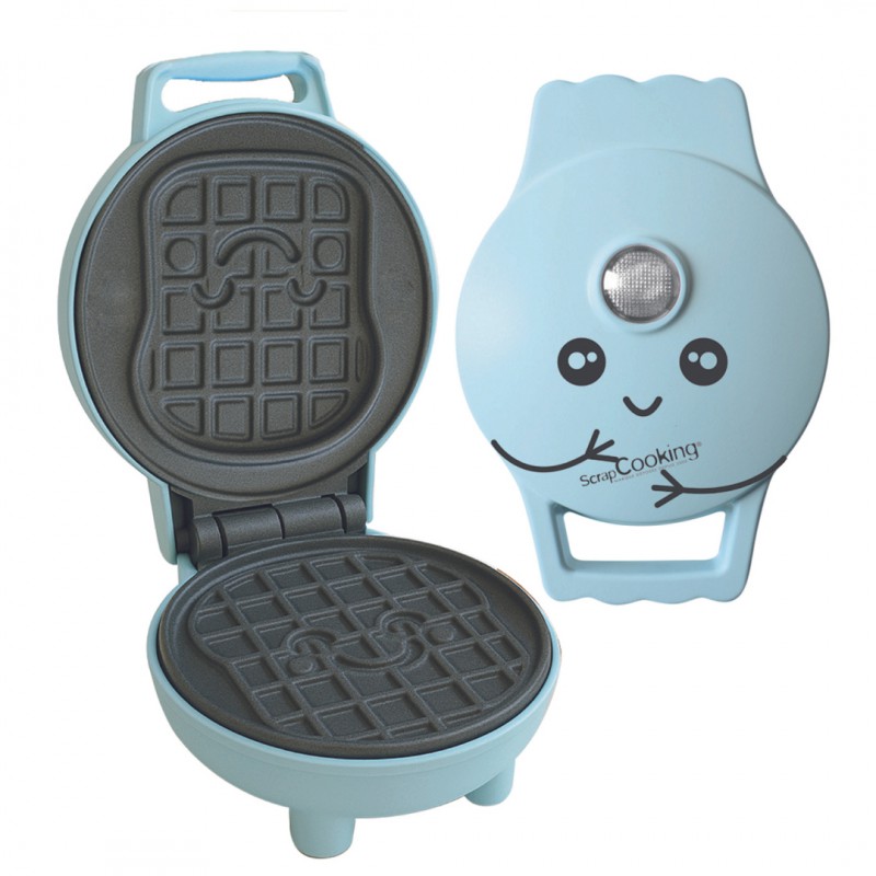 Waffle Factory Mini Gaufrier "Kawaii" Individuel  - Scrapcooking
