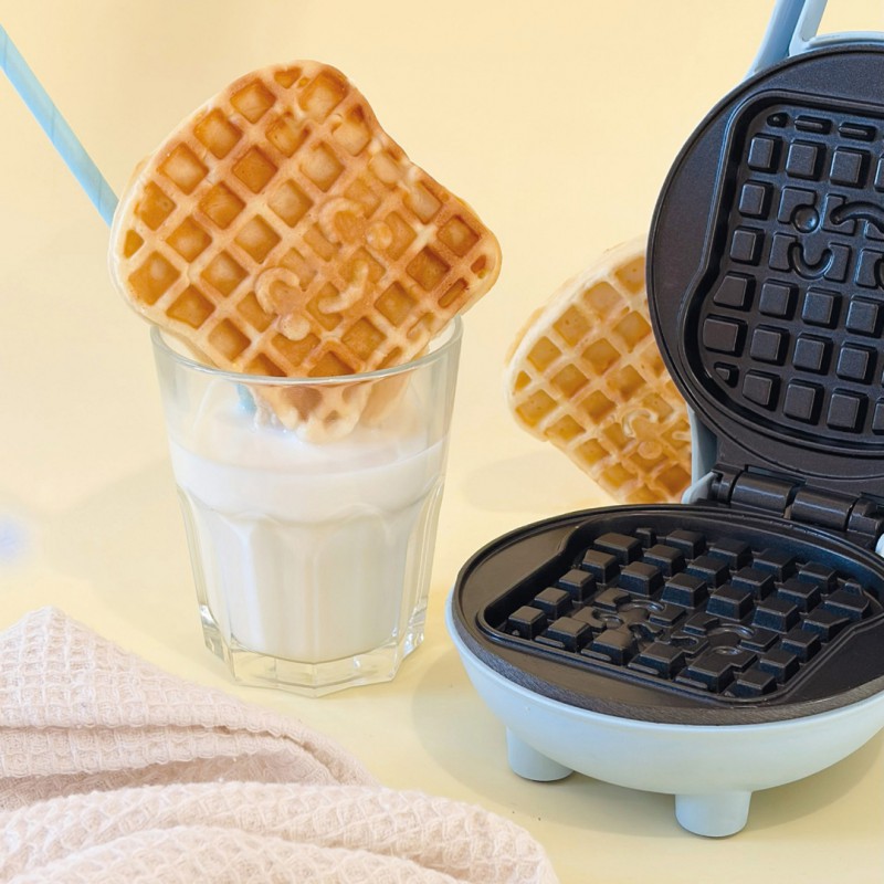 Waffle Factory Mini Gaufrier "Kawaii" Individuel  - Scrapcooking