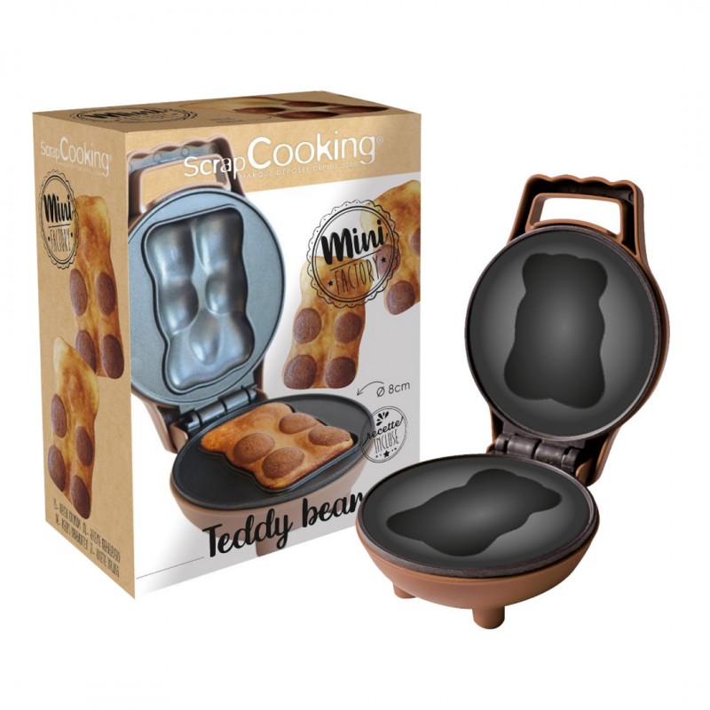 Mini Ourson Factory Machine à Petit Gâteau Ourson Individuel  - Scrapcooking