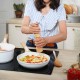 L'Incroyable Pack Poeles & Casserole Poignées Amovibles Blanc 7 pcs  - Cookut