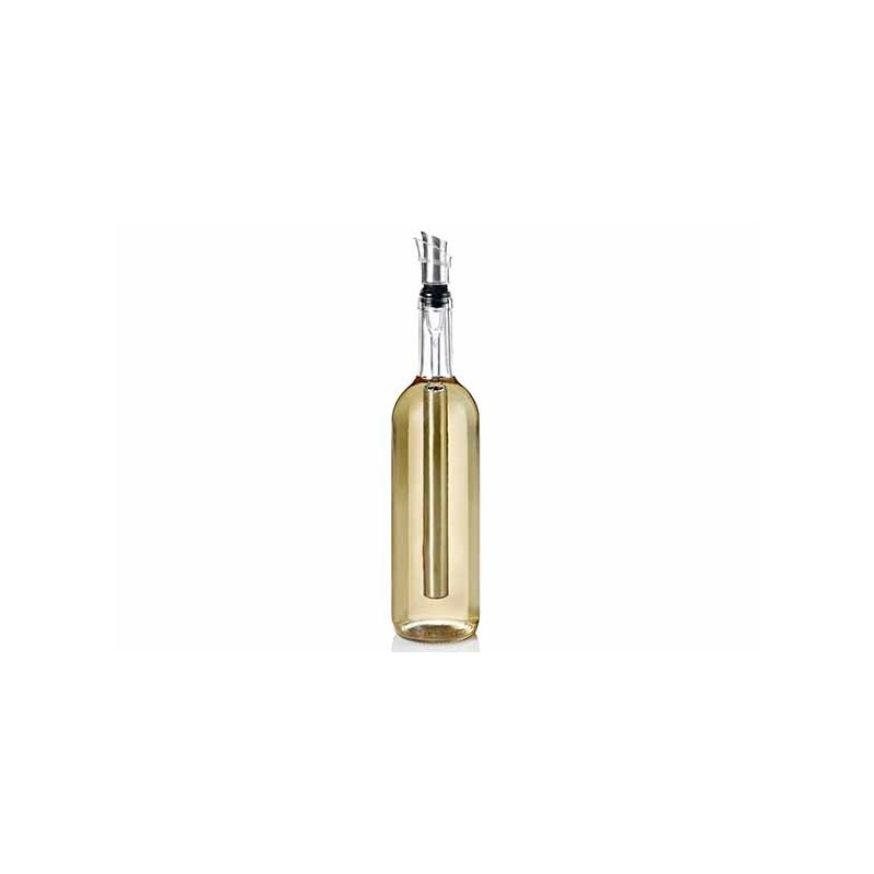 Icepour Wijnkoeler van RVS 28 cm + Anti-druppel Schenktuit - Ad Hoc