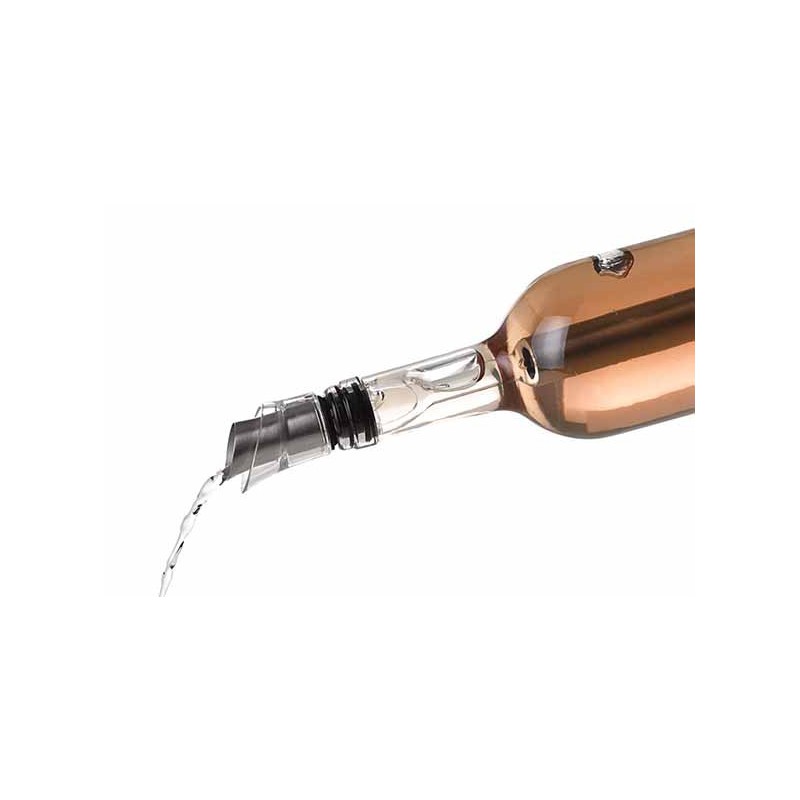 Icepour Wijnkoeler van RVS 28 cm + Anti-druppel Schenktuit - Ad Hoc