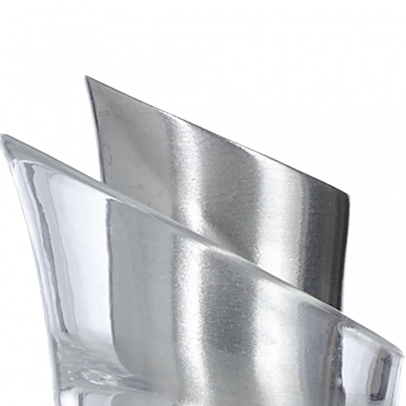 Icepour Stick Bâton Refroidisseur à Vin Inox 28 cm + Bec Verseur Anti-gouttes - Ad Hoc