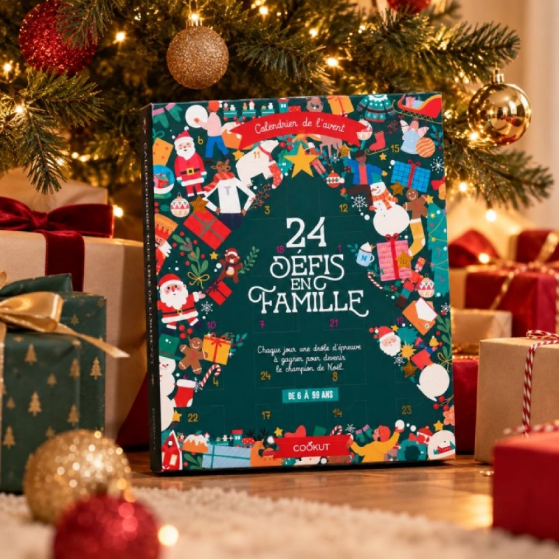 Adventskalender 24 Familie-uitdagingen - Cookut