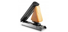 Appareil à Raclette Traditionnel à Meule Compact Pro Noir 2 personnes 