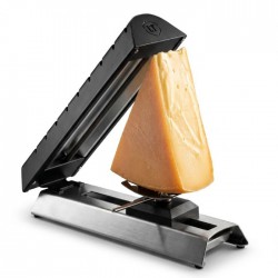 Appareil à Raclette Traditionnel à Meule Compact Pro Noir 2 personnes  - Le Tellier