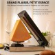 Appareil à Raclette Traditionnel à Meule Compact Pro Noir 2 personnes  - Le Tellier