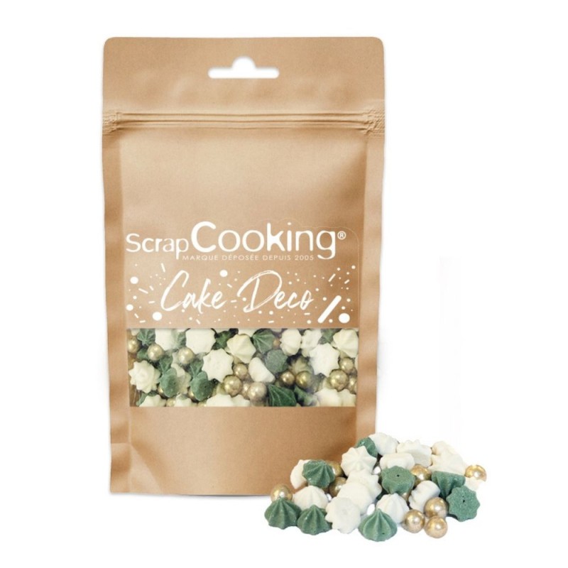 Décors Sucrés Hiver Forêt Enneigée 35 g  - Scrapcooking