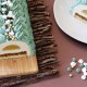 Sfeervolle winterdecoraties besneeuwd bos 35 g - Scrapcooking