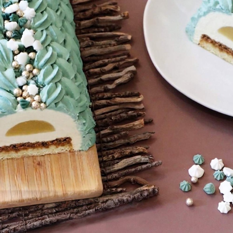Décors Sucrés Hiver Forêt Enneigée 35 g  - Scrapcooking