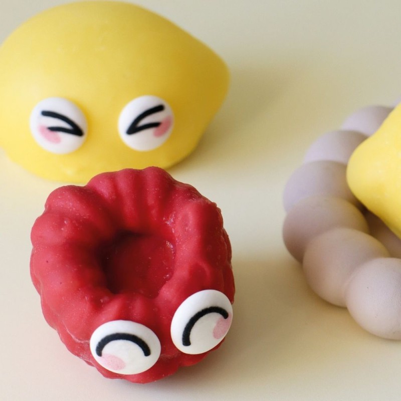 Schattige versieringen kawaii-ogen - Scrapcooking