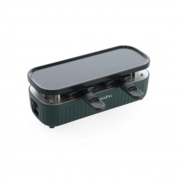 Silhouette Connect Gourmet Appareil à Raclette Vert Sapin (2 pers)  - Greenpan