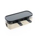 Silhouette Connect Gourmet Appareil à Raclette Blanc Creme (2 pers)  - Greenpan