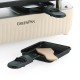 Silhouette Connect Gourmet Raclette Machine Witte Crème (2 personen) - Greenpan