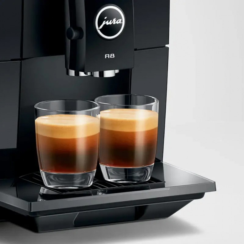 A8 Pianoblack Koffiemachine (EA 2026) - Jura