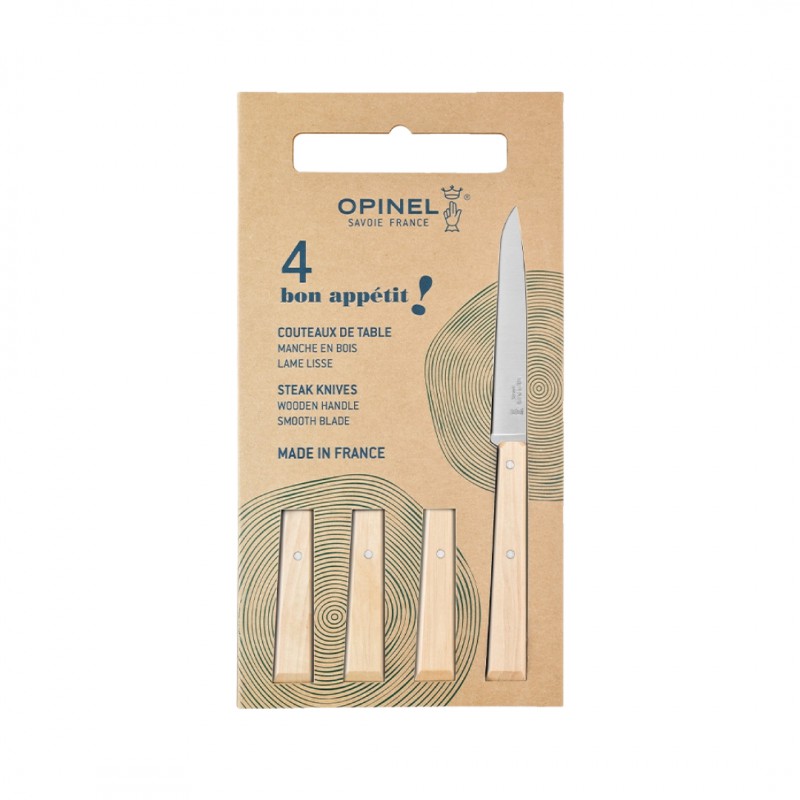 Bon Appétit Tafelmesjes Charme Set 4 stuks - Opinel