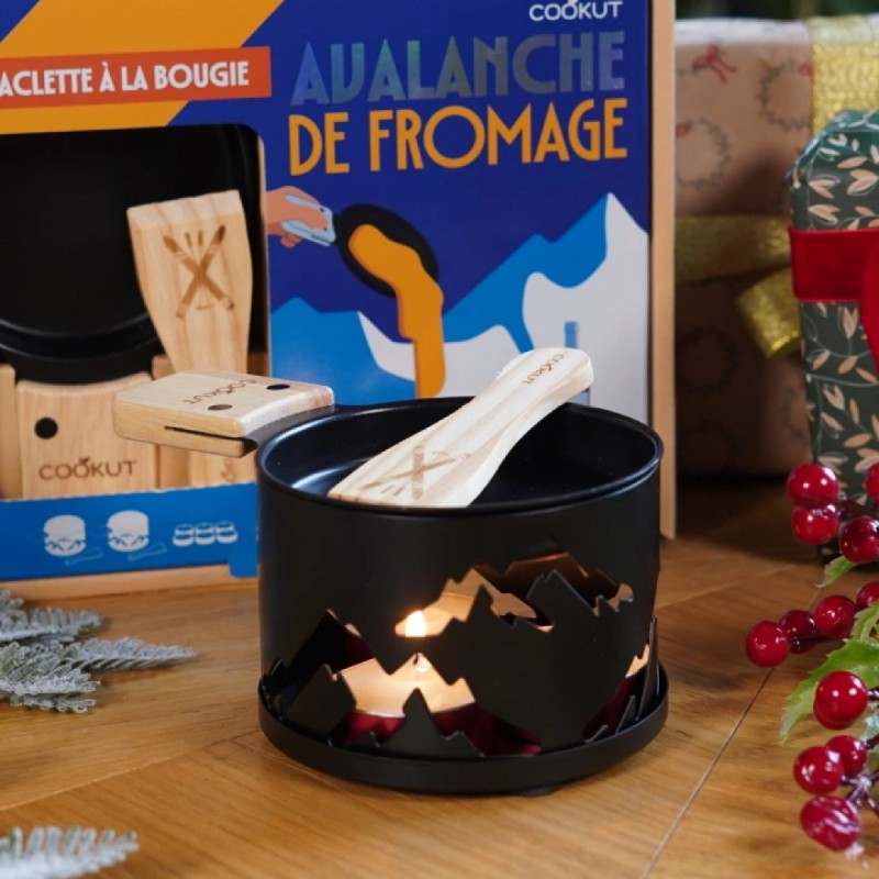 Lumi Raclette à la Bougie Duo Coffret Montagne  - Cookut