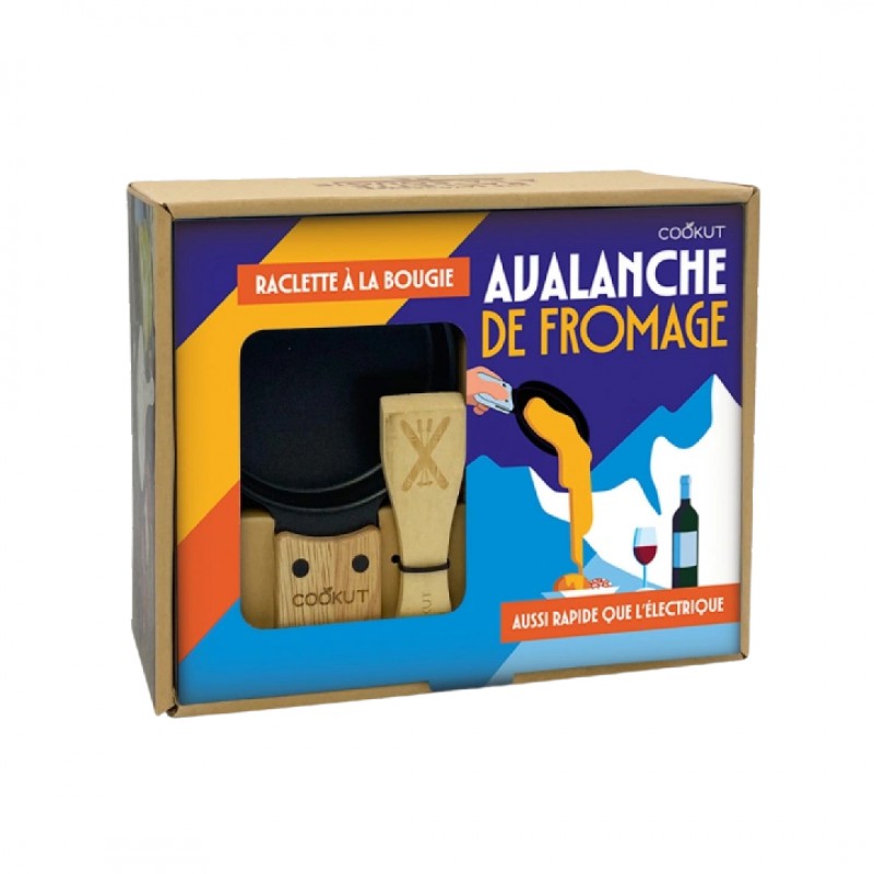 Lumi Raclette à la Bougie Duo Coffret Montagne  - Cookut