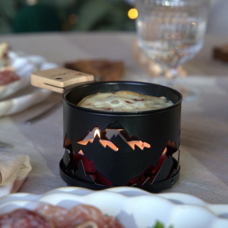 Lumi Raclette à la Bougie Duo Coffret Montagne  - Cookut