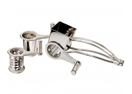 Moulin Râpe en Inox 3 tambours - Le Tellier