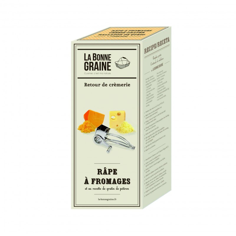 La Bonne Graine: Râpe à fromage 2 tambours