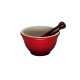 Mortier et Pilon Céramique Rouge Cerise - Le Creuset