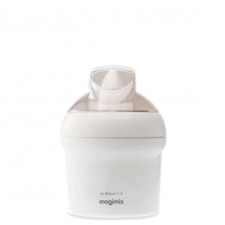 Le Glacier Sorbetière Cuve Inox  1,5 L Blanc - Magimix Le Glacier Sorbetière Cuve Inox  1,5 L Blanc - Magimix