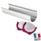 Moule à Bûche Inox Côtés Amovibles + Silicone 30 cm - Gobel