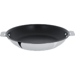 Casteline 5 Poêle Antiadhésive Inox Brillant Multiply 24 cm Poignées Amovibles