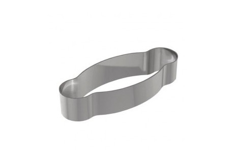Moule Cougnou Inox 32x11 cm - Gobel