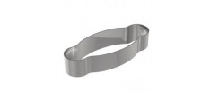 Moule Cougnou Inox 32x11 cm