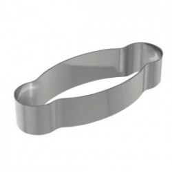 Cougnou Vorm Rvs 32x11 cm - Gobel Cougnou Vorm Rvs 32x11 cm - Gobel