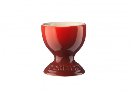 Rainbow kersenrood keramiek eierdopje - Le Creuset