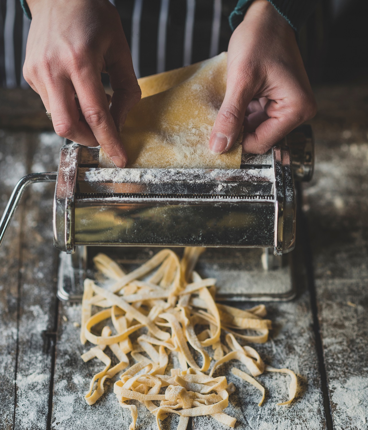 Tagliatelle “maison” met zwarte truffel