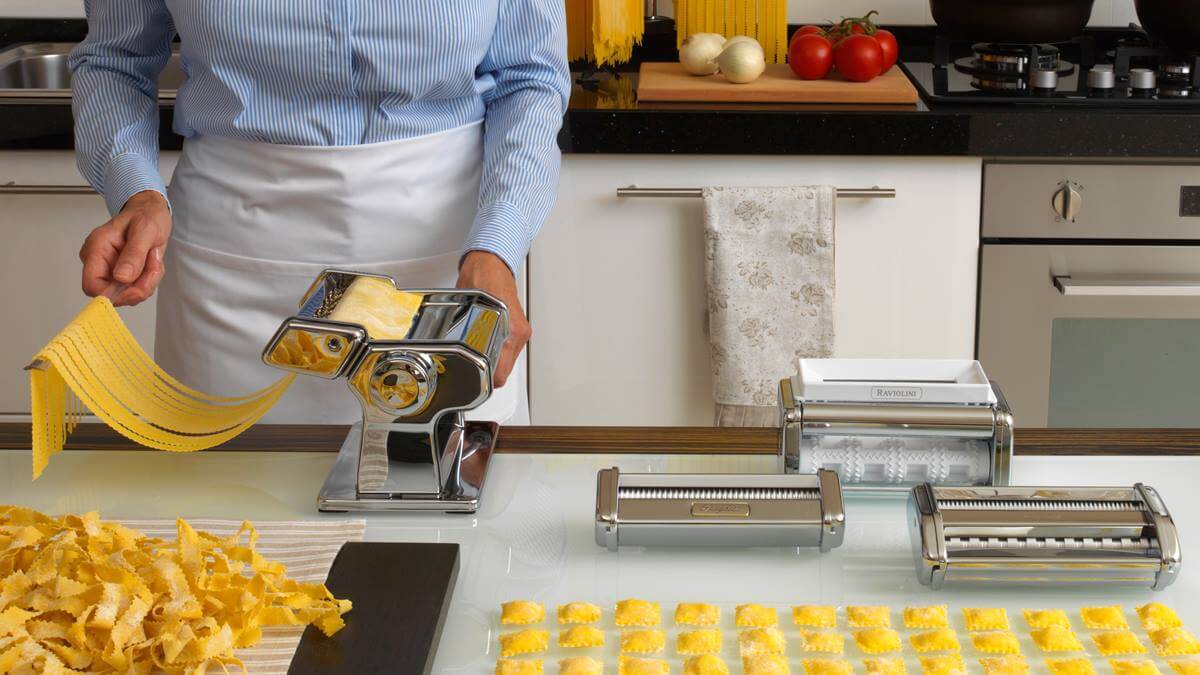 aankunnen stuiten op regeling Pastamachine - Les Secrets du Chef
